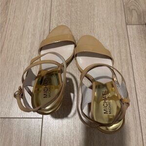 Michael Kors Beige Strappy Sandals